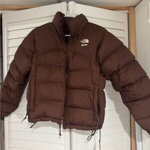 SKIMS x TNF COCOA Puffer Jacket